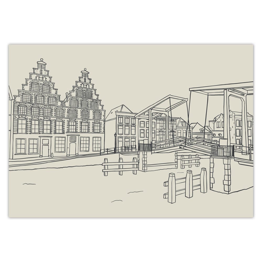 Gravestenenbrug & Olyphant Haarlem A3 — product photo